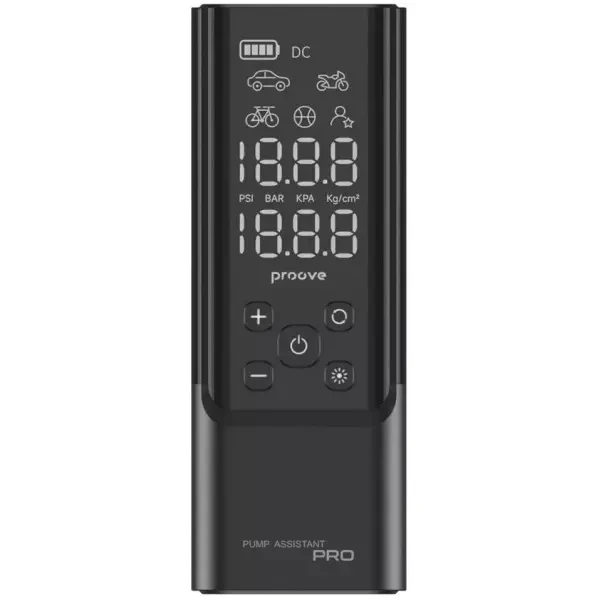 Автомобільний насос Proove Pump Assistant Pro 120W 7500mAh Black (PPAP80010901) 3