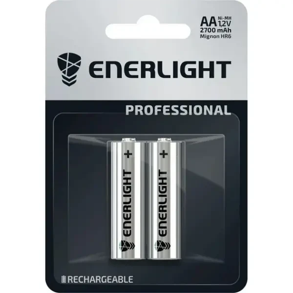 Акумулятори ENERLIGHT Professional AA 2700mAh 2 шт