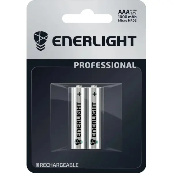 Акумулятори ENERLIGHT Professional AAA 1000mAh BLI 2 шт