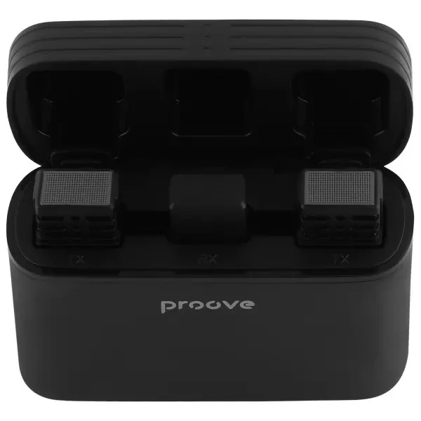 Мікрофон петличний бездротовий Proove Proove Record Type-C Black (PMRC00010202) 4