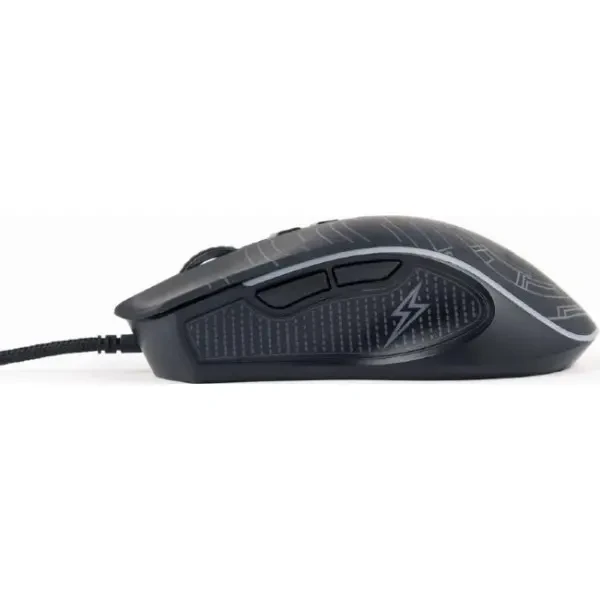 Мишка Gembird USB Black (MUSG-RGB-01) 5