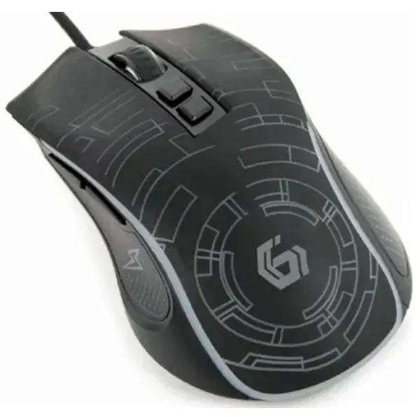 Мишка Gembird USB Black (MUSG-RGB-01) 6