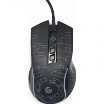 Мишка Gembird USB Black (MUSG-RGB-01)