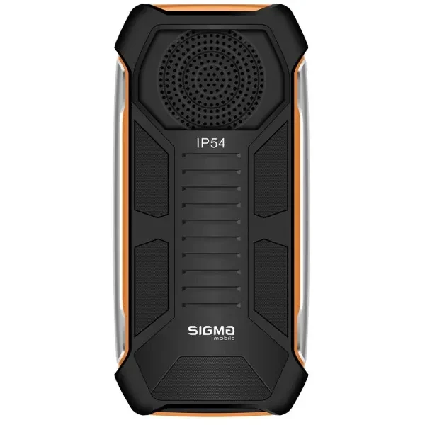 Телефон Sigma mobile X-Style 323 Rain Black/Orange 2