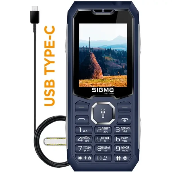 Телефон Sigma mobile X-Style 341 Bro Blue 2