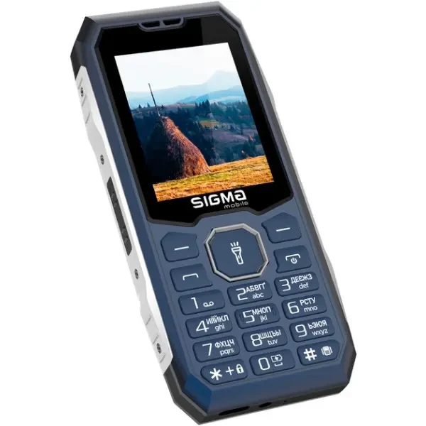 Телефон Sigma mobile X-Style 341 Bro Blue 6