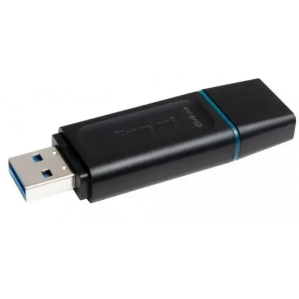 Флеш пам'ять Kingston DT Exodia 64GB USB 3.2 Black/Teal (DTX/64GB) 4
