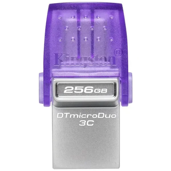 Флеш пам`ять Kingston DataTraveler microDuo 3C 256GB Type-C USB 3.2 (DTDUO3CG3/256GB)