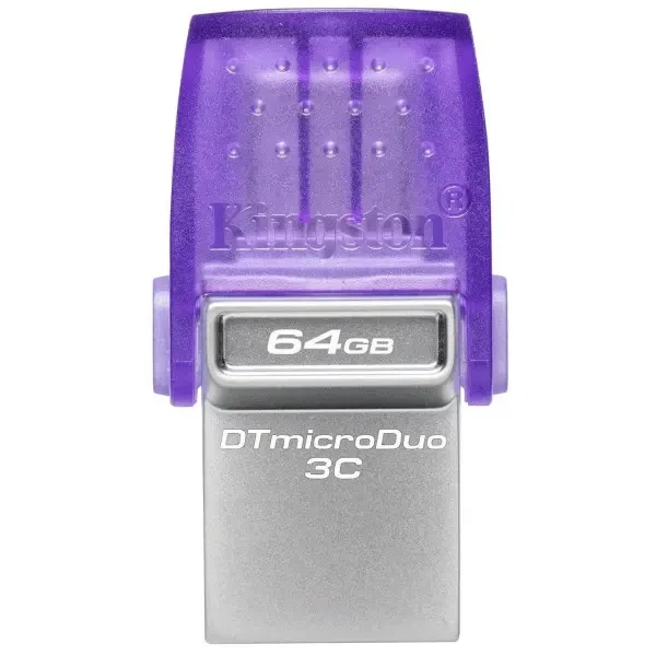 Флеш пам`ять Kingston DataTraveler microDuo 3C 64GB Type-C  (DTDUO3CG3/64GB)
