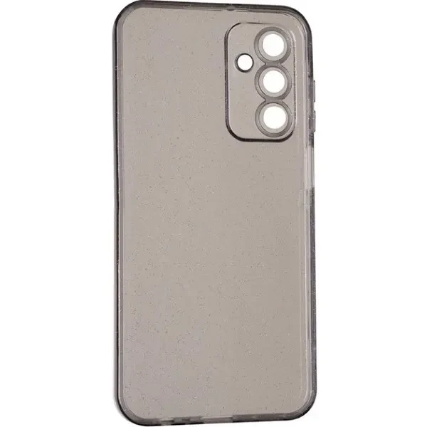 DM Чохол Silicone Clear Shine для Samsung A37 A376 Black 2