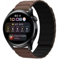 DM Ремінець Armor Magnetic Band 20 mm Універсальний Chocolate/Black