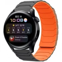 DM Ремінець Armor Magnetic Band 20 mm Універсальний Gray/Orange