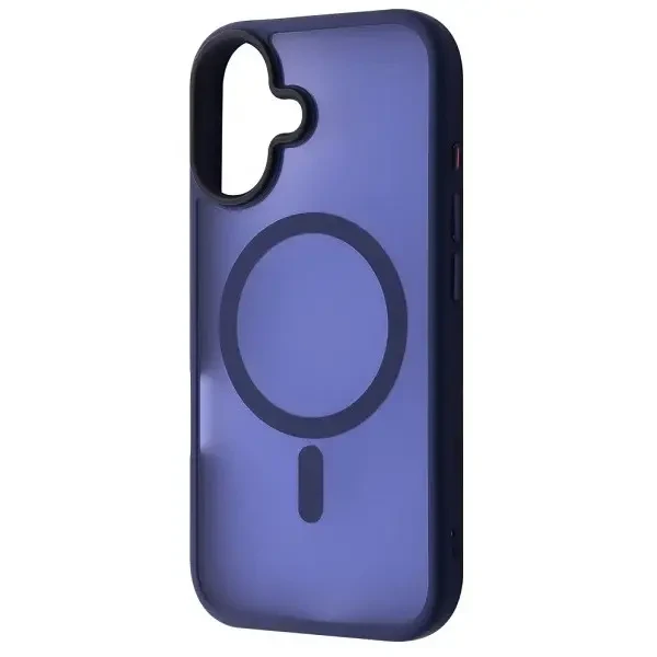Чохол WAVE Matte Insane Case with Magnetic Ring для iPhone 16 Midnight Blue