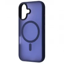 Чохол WAVE Matte Insane Case with Magnetic Ring для iPhone 16 Midnight Blue