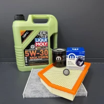 Комплект для ТО  Liqui Moly 5w30 Jeep Cherokee до рест -2018  2.4 (Масло, фільтр масляний, фільтр повітряний, фільтр салону