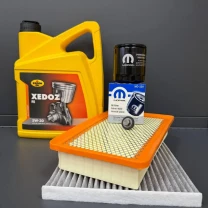 Комплект для ТО  KROON OIL 5w30 CHRYSLER 200 2.4 (Масло, фільтр масляний, фільтр повітряний, фільтр салону вугільний, зливна