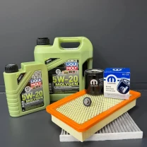 Комплект для ТО  Liqui Moly 5w20 CHRYSLER 200 2.4 (Масло 4л+1л, фільтр масляний, фільтр повітряний, фільтр салону вугільний,
