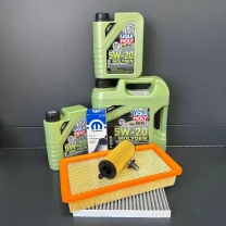 Комплект для ТО  Liqui Moly 5w20 CHRYSLER 200 3.6 (Масло 4л+1л+1л, фільтр масляний, фільтр повітряний, фільтр салону вугільний,