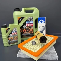 Комплект для ТО  Liqui Moly 5w30 CHRYSLER 200 3.6 (Масло 5л+1л, фільтр масляний, фільтр повітряний, фільтр салону вугільний,