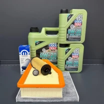 Комплект для ТО  Liqui Moly 0w20 Cherokee  рест 2018+  3.2 (Масло 4л+1л+1л, фільтр масляний, фільтр повітряний, фільтр салону