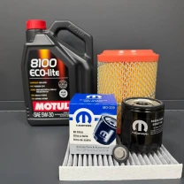 Комплект для ТО MOTUL Eco-Lite 5w30 Jeep Patriot Compass Dodge Caliber  (Масло, фільтр масляний, фільтр повітряний, фільтр салону