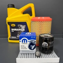 Комплект для ТО  KROON OIL 5w20 Jeep Patriot Compass Dodge Caliber  (Масло, фільтр масляний, фільтр повітряний, фільтр салону