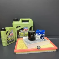 Комплект для ТО  Liqui Moly 5w20 Dodge Hornet 2.0 Jeep Compass 2.0 2023  (Масло 4л+1л, фільтр масляний, фільтр повітряний, фільтр