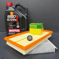 Комплект для ТО MOTUL Eco-Lite 5w30 Dodge Hornet 1.3 Jeep Compass 1.3 2023  (Масло, фільтр масляний, фільтр повітряний, фільтр