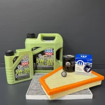 Комплект для ТО Jeep Grand Cherokee WL 2.0  Liqui Moly 5w20 (Масло 4л+1л, фільтр масляний, фільтр повітряний, фільтр салону