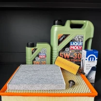 Комплект для ТО Liqui Moly 5w30 Dodge RAM 1500 3.6 13-20 (Масло5+1, фільтр масляний, фільтр повітряний, фільтр салону вугільний,