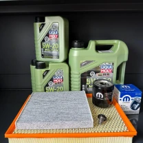 Комплект для ТО Liqui Moly 5w20 Dodge RAM 1500 5.7 13-20 (Масло4+1+1+1, фільтр масляний, фільтр повітряний, фільтр салону