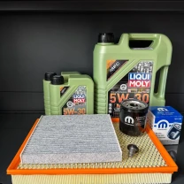 Комплект для ТО Liqui Moly 5w30 Dodge RAM 1500 5.7 13-20 (Масло5+1+1, фільтр масляний, фільтр повітряний, фільтр салону вугільний,