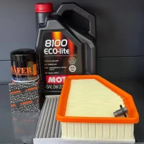 Комплект для ТО MOTUL Eco-Lite 0w20 Jeep Cherokee рест 2018+ 2.4(Масло, фільтр масляний , фільтр повітряний, фільтр салону