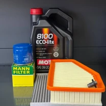 Комплект для ТО MOTUL Eco-Lite 0w20 Jeep Cherokee рест 2018+ 2.4(Масло, фільтр масляний , фільтр повітряний, фільтр салону