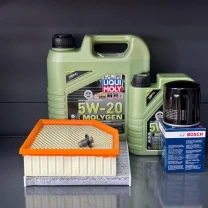 Комплект для ТО  Liqui Moly 5w20 DODGE DART 2.0/2.4 (Масло 4л+1л, фільтр масляний, фільтр повітряний, фільтр салону вугільний,