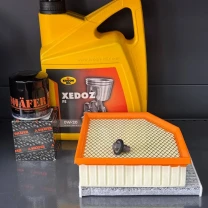 Комплект для ТО  KROON OIL 0w20 DODGE DART 2.0/2.4 (Масло, фільтр масляний, фільтр повітряний, фільтр салону вугільний, зливна