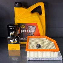 Комплект для ТО  KROON OIL 0w20 DODGE DART 2.0/2.4 (Масло, фільтр масляний, фільтр повітряний, фільтр салону вугільний, зливна