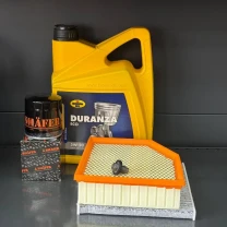 Комплект для ТО  KROON OIL 5w20 DODGE DART 2.0/2.4 (Масло, фільтр масляний, фільтр повітряний, фільтр салону вугільний, зливна
