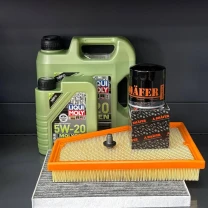 Комплект для ТО Jeep Grand Cherokee WL 2.0  Liqui Moly 5w20 (Масло 4л+1л, фільтр масляний, фільтр повітряний, фільтр салону