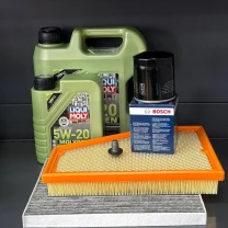 Комплект для ТО Jeep Grand Cherokee WL 2.0  Liqui Moly 5w20 (Масло 4л+1л, фільтр масляний, фільтр повітряний, фільтр салону