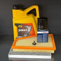 Комплект для ТО Jeep Grand Cherokee WL 2.0  KROON OIL 5w30 (Масло, фільтр масляний, фільтр повітряний, фільтр салону вугільний,
