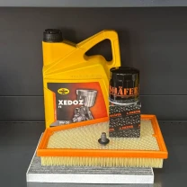 Комплект для ТО Jeep Grand Cherokee WL 2.0  KROON OIL 0w20 (Масло, фільтр масляний, фільтр повітряний, фільтр салону вугільний,
