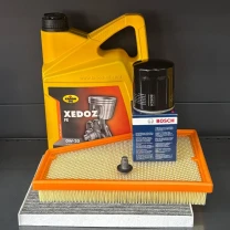 Комплект для ТО Jeep Grand Cherokee WL 2.0  KROON OIL 0w20 (Масло, фільтр масляний, фільтр повітряний, фільтр салону вугільний,