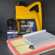 Комплект для ТО KROON OIL 5w20 Dodge Hornet 2.0 Jeep Compass 2.0 2023 (Масло, фільтр масляний, фільтр повітряний, фільтр салону
