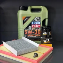 Комплект для ТО Liqui moly 5w30 Dodge Hornet 2.0 Jeep Compass 2.0 2023 (Масло, фільтр масляний, фільтр повітряний, фільтр салону