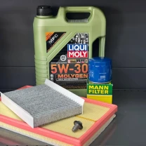 Комплект для ТО Liqui moly 5w30 Dodge Hornet 2.0 Jeep Compass 2.0 2023 (Маслo, фільтр масляний, фільтр повітряний, фільтр салону