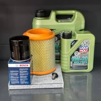 Комплект для ТО Liqui Moly 0w20 Jeep Patriot 2.0/2.4 11-16 Compass 2.0/2.4 11-16 Dodge Caliber 2.0 11-12/2.4 11 (Масло 4+1, фільтр