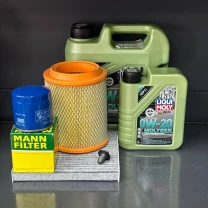 Комплект для ТО Liqui Moly 0w20 Jeep Patriot 2.0/2.4 11-16 Compass 2.0/2.4 11-16 Dodge Caliber 2.0 11-12/2.4 11 (Масло 4+1, фільтр