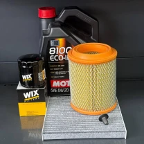 Комплект для ТО Motul  5w20 Jeep Patriot 2.0/2.4 11-16 Compass 2.0/2.4 11-16 Dodge Caliber 2.0 11-12/2.4 11 (Масло, фільтр