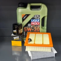Комплект для ТО  Liqui Moly 5w30 Jeep Compass / Jeep Renegade / Fiat 500X / Dodge ProMaster / Alfa Romeo Tonale (Масло, фільтр